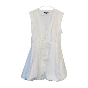Steve Madden White Sleeveless Dress